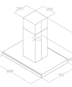 Máy hút mùi đảo Elica ADÉLE IS BL MAT/A/90X60 PRF0167316 - 10 Máy hút mùi đảo Elica ADÉLE IS BL MAT/A/90X60 PRF0167316 - 9