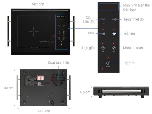 BẾP HỒNG NGOẠI JUNGER MT-21