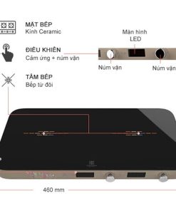 BẾP TỪ ĐÔI ĐA NĂNG HAWONKOO MCEH-200-II-CF