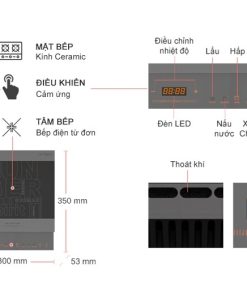 BẾP TỪ ĐƠN JUNGER CEJ-105-I