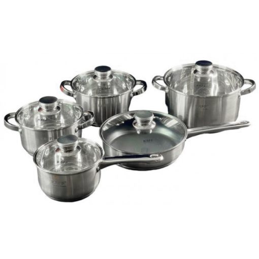 BỘ NỒI CAO CẤP 5 MÓN INOX 304 KAFF KF ST005FR