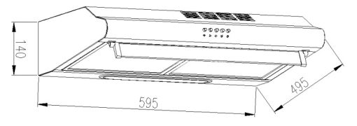 MÁY HÚT MÙI SEVILLA SV-270W