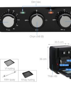 NỒI CHIÊN KHÔNG DẦU HAWONKOO AFH-100