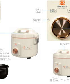 NỒI CƠM ĐIỆN HAWONKOO RCH-154-GE