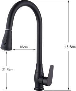 VÒI RỬA SEVILLA SV-836 BLACK