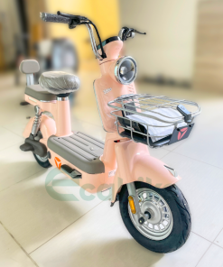 XE ĐẠP ĐIỆN MÀU HỒNG - 10 XE ĐẠP ĐIỆN MÀU HỒNG - 9
