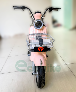 XE ĐẠP ĐIỆN MÀU HỒNG - 8 XE ĐẠP ĐIỆN MÀU HỒNG - 7