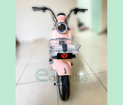 XE ĐẠP ĐIỆN MÀU HỒNG - 3