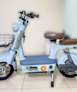 XE ĐẠP ĐIỆN MÀU XANH LAM - 8 XE ĐẠP ĐIỆN MÀU XANH LAM - 7