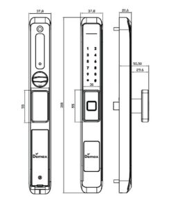 Khóa chống nước DEMAX SL606 SD tiêu chuẩn Đức - 27