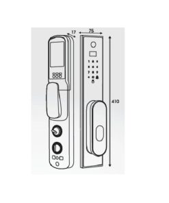 KHÓA CỬA VÂN TAY KASSLER KL878F - 6 KASSLER KL878F