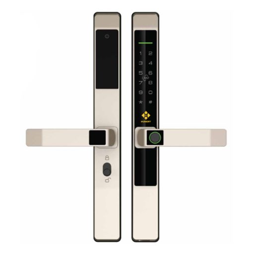 KHÓA CỬA VÂN TAY HUBERT HB CN39 SAND GOLD - 1