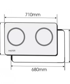 Bếp điện từ Faster FS-268HI - 4 BẾP ĐIỆN TỪ FASTER FS-268HI