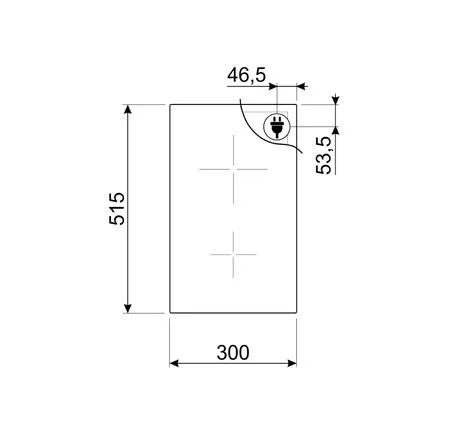 BẾP TỪ SMEG SI5322B 536 04 200