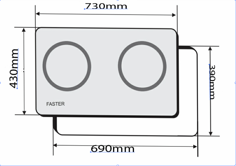 Bếp từ Faster FS 668I NEW