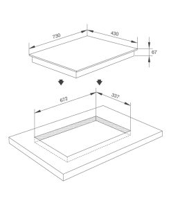 Bếp từ Malloca MI 732 SL