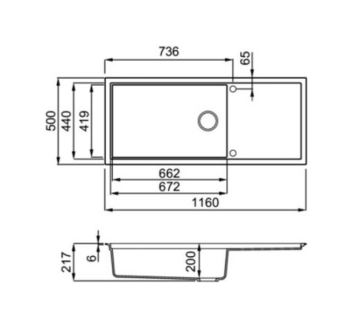 CHẬU ĐÁ MALLOCA SENSE K82