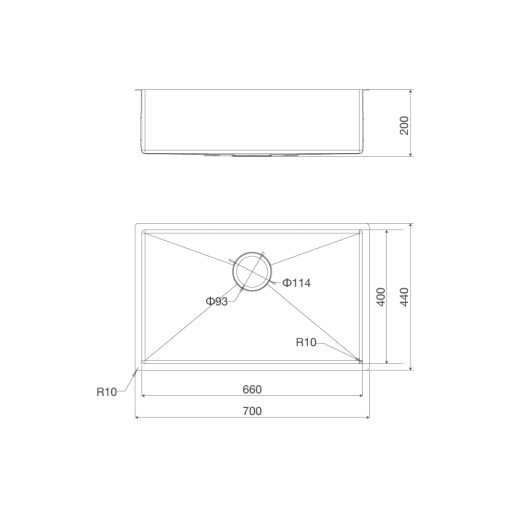 CHẬU RỬA CHÉN MALLOCA MS-6070