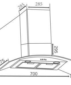 MÁY HÚT MÙI FASTER FS 3388-70B