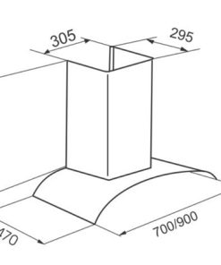 Máy hút mùi Faster FS-3590BL - 4 MÁY HÚT MÙI FASTER FS-3590BL
