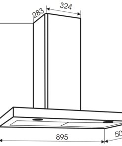 MÁY HÚT MÙI FASTER QUATTRO LUX SM 90SL