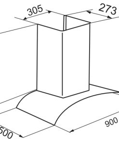 Máy hút mùi gắn tường cảm ứng FASTER FSN3388CH1-90 - 4 MÁY HÚT MÙI GẮN TƯỜNG CẢM ỨNG FASTER FSN3388CH1-90