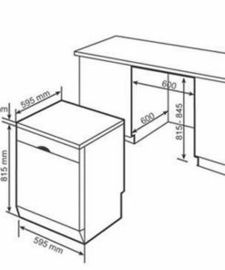 Máy Rửa Bát Độc Lập BOSCH EUI-SMS8YCI03E Serie 8