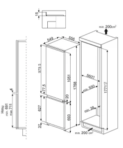 Tủ lạnh SMEG C7176DNPHSG 535 14 522 - 4 TỦ LẠNH SMEG C7176DNPHSG 535 14 522