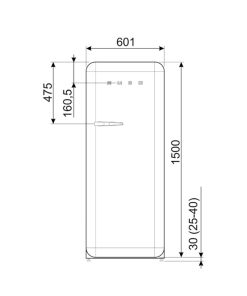 TỦ LẠNH SMEG FAB28RBL5 535 14 611