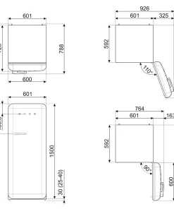 TỦ LẠNH SMEG FAB28RCR5 535 14 545 - 5 TỦ LẠNH SMEG FAB28RCR5 535 14 545