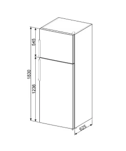 TỦ LẠNH SMEG FD70FN1HX 535 14 593