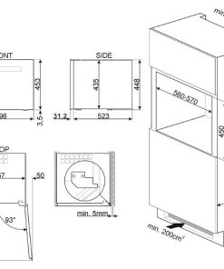 Tủ rượu Smeg CVI621RWNR3 535 14 571 - 4 TỦ RƯỢU SMEG CVI621RWNR3 535 14 571