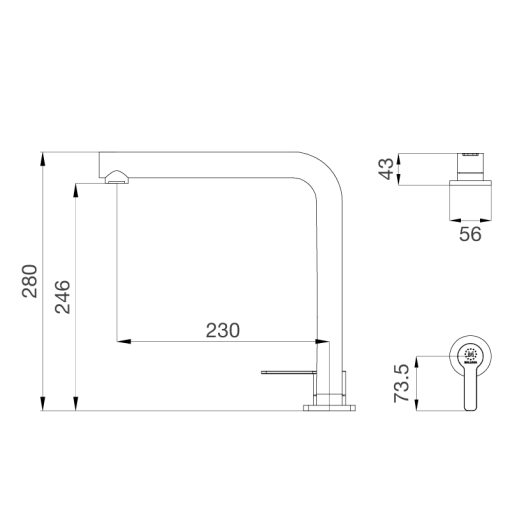 VÒI CHẬU RỬA CHÉN MALLOCA K501B