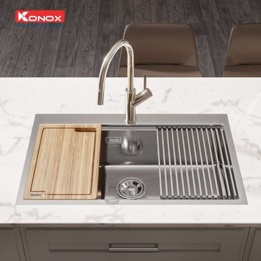Chậu rửa chén bát KONOX KN8050TS Full