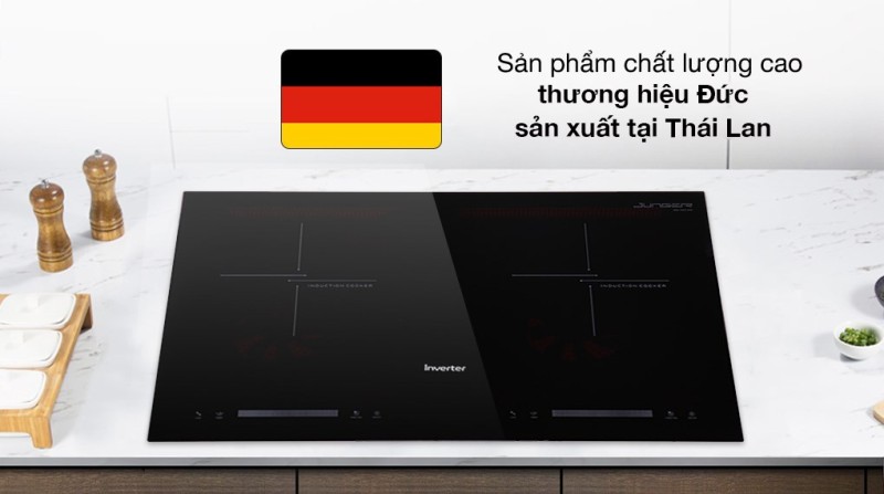 BẾP TỪ ĐÔI JUNGER CEJ-201-II - Miễn phí vận chuyển tại TP.HCM