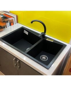 CHẬU RỬA CHÉN CARYSIL LMC5-03/NERA (ĐEN) - 8 CARYSIL LMC5-03/NERA