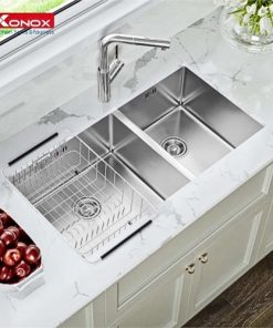 Chậu rửa bát KONOX CUBE 7544DU