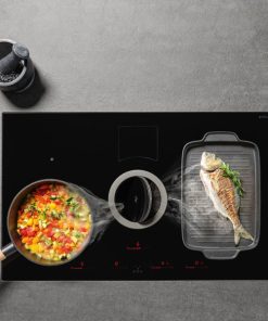 Bếp từ kết hợp máy hút mùi Elica NIKOLATESLA SWITCH BL/F/83 PRF0146210A - 23