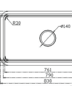 Chậu rửa bát KONOX KN8347SU DEKOR