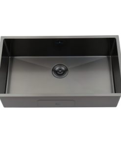 BỒN RỬA FAGOR 7844R-BK 304 MẠ PVD MÀU XÁM MỜ - 5 FAGOR 7844R-BK 304