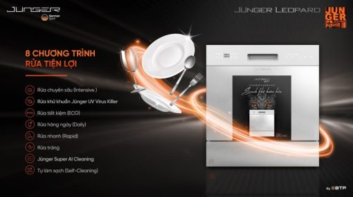 MÁY RỬA BÁT JUNGER DWJ-100 - 9