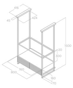 Máy hút mùi đảo Elica OPEN SUITE SUPERIOR BL/F/80 PRF0165965 - 11