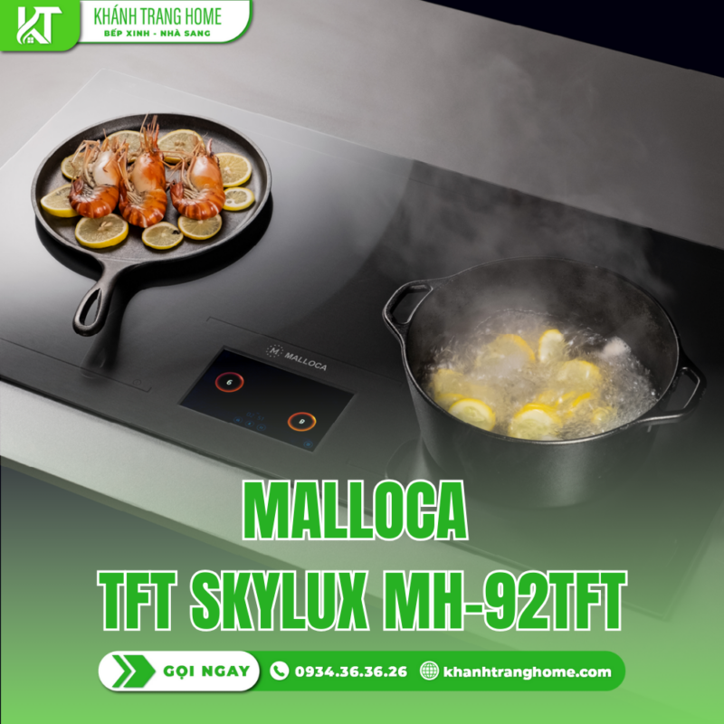 Bếp từ đa điểm Malloca TFT Skylux MH-92TFT - 26 Bếp từ đa điểm Malloca TFT Skylux MH-92TFT