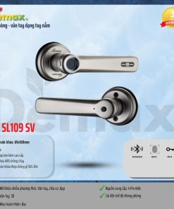 Khóa vân tay DEMAX SL109 SV tiêu chuẩn Đức - 26