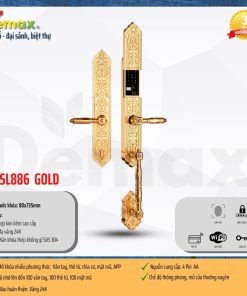 Khóa cửa đại sảnh DEMAX SL886 GOLD tiêu chuẩn Đức - 24 Khóa cửa đại sảnh DEMAX SL886 GOLD tiêu chuẩn Đức - 23
