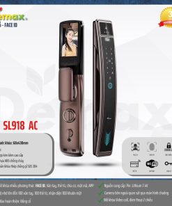 Khóa nhận diện khuôn mặt DEMAX SL918 AC tiêu chuẩn Đức - 25 Khóa nhận diện khuôn mặt DEMAX SL918 AC tiêu chuẩn Đức - 24