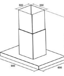 MÁY HÚT MÙI ĐẢO EUROSUN EH-90IL96 - 6 MÁY HÚT MÙI ĐẢO EUROSUN EH-90IL96 - 5