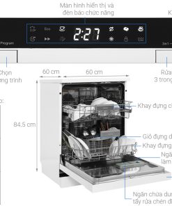 MÁY RỬA CHÉN GALANZ GR12362T - 7