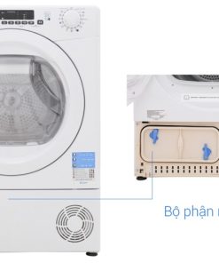 MÁY SẤY NGƯNG TỤ CANDY 9KG GVS C9DE-S - 14 MÁY SẤY NGƯNG TỤ CANDY 9KG GVS C9DE-S - 13