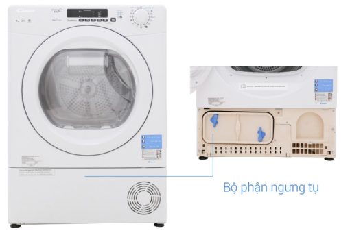 MÁY SẤY NGƯNG TỤ CANDY 9KG GVS C9DE-S - 7